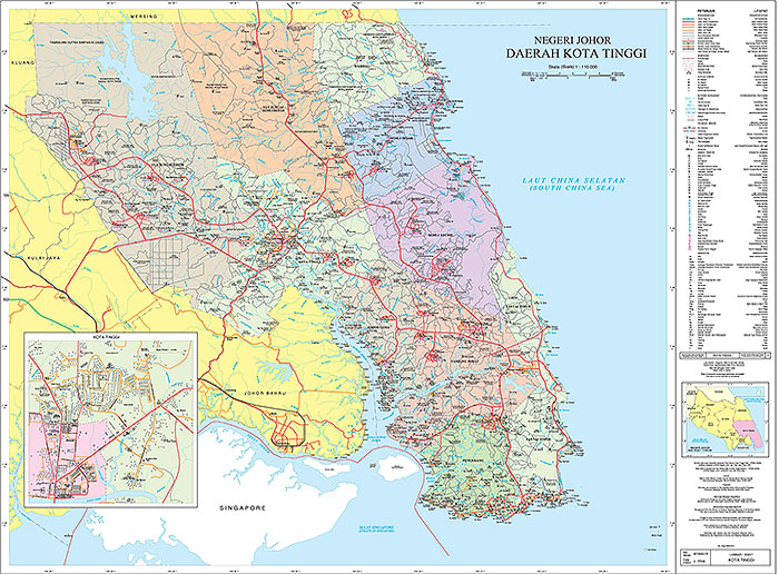 Johor peta negeri Johor Kini: